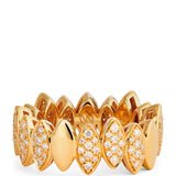 18K Yellow Gold 1.48ctw Diamond Right Hand Ring