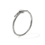 Sterling Silver  0.16ctw Diamond Flex Bracelet