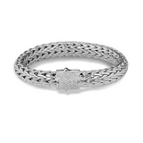 Sterling Silver 0.54ctw Diamond Chain Bracelet