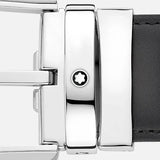 Montblanc riem met hoefijzer gesp Horseshoe 120x3,5cm 129437