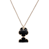 18K Rose Gold 0.04ctw Diamond Pendant Necklace