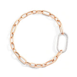 18K Rose Gold 3.95ctw Diamond Choker Necklace