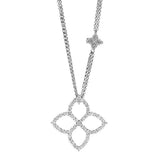 18K White Gold 2.79ctw Diamond Necklace