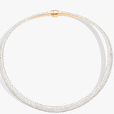 18K Rose Gold 0.80ctw Diamond Choker Necklace