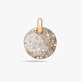 18K Rose Gold 3.80ctw Diamond Pendant