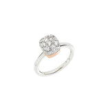 18K White & Gold  Gold 0.75ctw Diamond Solitaire Ring