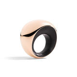 18K Rose Gold 0.01ctw Diamond Right Hand Ring