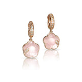 18K Rose Gold 0.30ctw Jacket Earrings