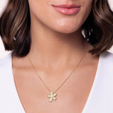 18K Yellow Gold 0.60ctw Diamond Necklace