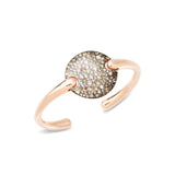 18K Rose Gold 3.341ctw Diamond Bangle