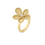 18K Yellow Gold 0.02ctw Diamond Right Hand Ring