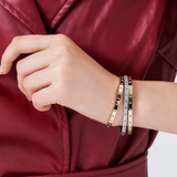 18K Yellow Gold Pois Moi Bangle