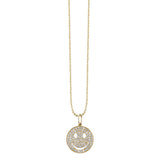 14K Yellow Gold 0.35ctw Diamond Pendant