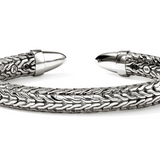 Sterling Silver 0.77ctw Diamond Cuff Bracelet