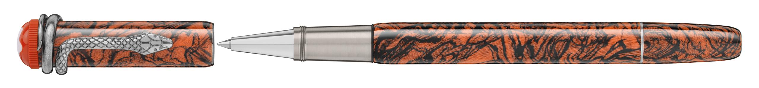 Montblanc Heritage Collection Rouge et Noir Serpent Marble Special Edition Rollerball Jewels in Paradise Aruba Montblanc 119853