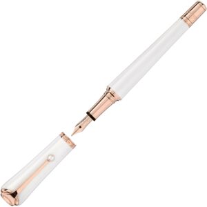 Montblanc Muses Marilyn Monroe Special Edition Pearl Fountain Pen / Nib Widths F 117883 Jewels in Paradise Aruba Montblanc 117883