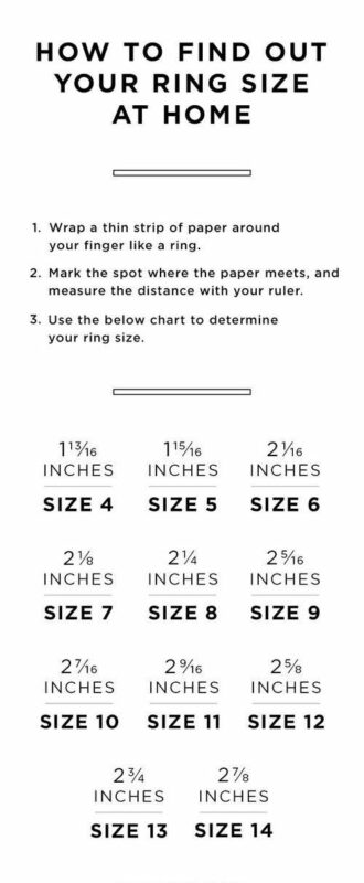 How to Find Your Ring Size at Home