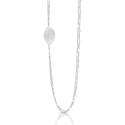 Pasquale Bruni 18k White Gold Aleluiá Sautoir Diamond Necklace (Body Chain, Tie, Lariat)