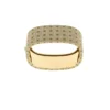 18K Yellow Gold Pois Moi 4 Row Bangle