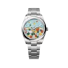 Rolex Oyster Perpetual 41mm Complete Celebration Dial Smooth Bezel Oyster Stainless 124300 W/Card 2025