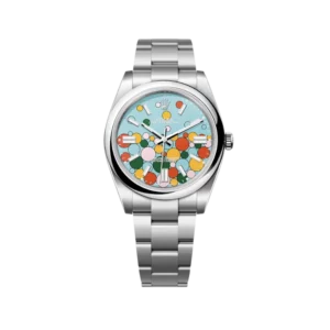 Rolex Oyster Perpetual 41mm Complete Celebration Dial Smooth Bezel Oyster Stainless 124300 W/Card 2025