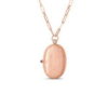 18k Rose Gold Venetian Princess Oval Necklace
