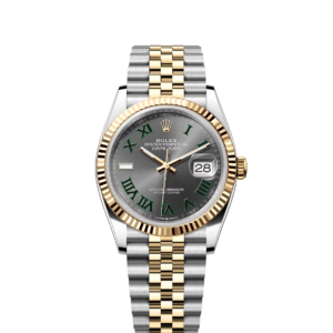 Rolex Datejust Two-Tone Grey Dial Wimbledon, 36mm / 126233 NEW (UNWORN) 2025