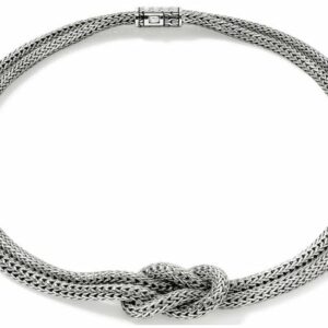 John Hardy Love Knot Necklace, 10mm in Sterling Silver