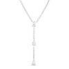 Roberto Coin 18k White Gold 3 Diamond 0.39cttw pear shape drop Necklace